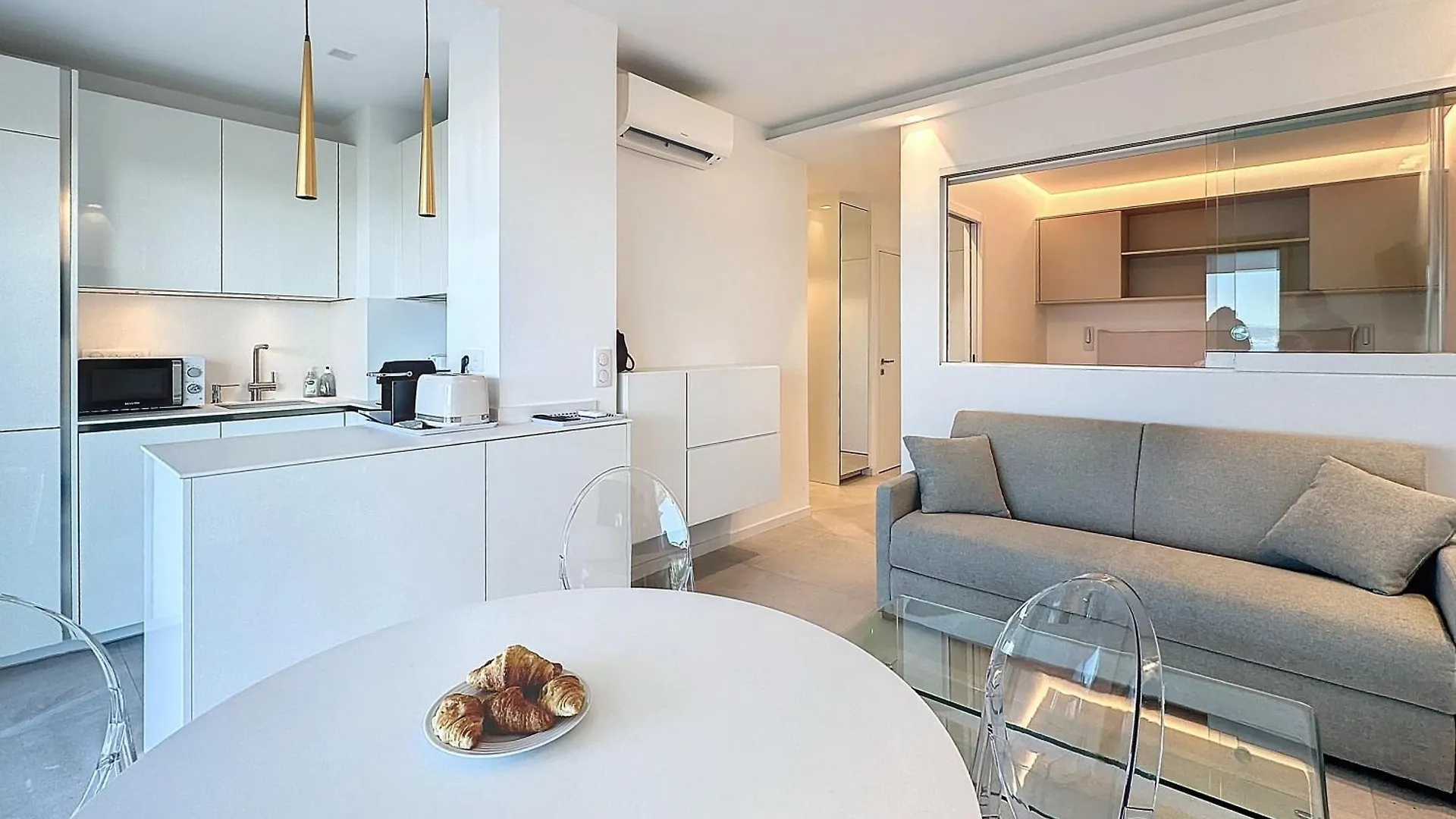 39M2 Croisette, Terrasse, Vue Mer, Garage Cannes 0*,